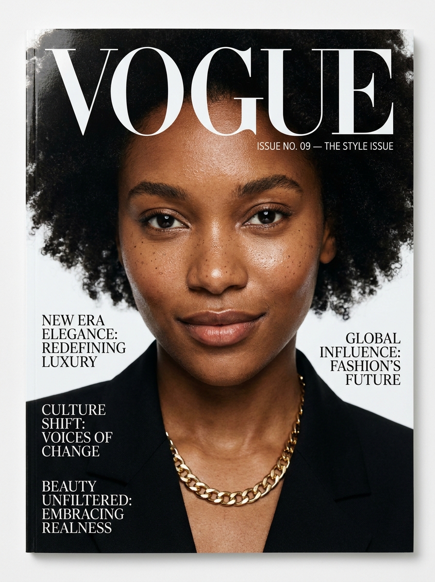 Magazine Cover Star AI Photoshoot