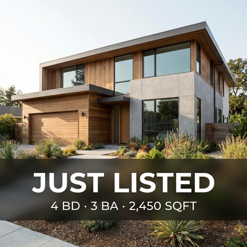 Just Listed Announcement AI Real Estate Template