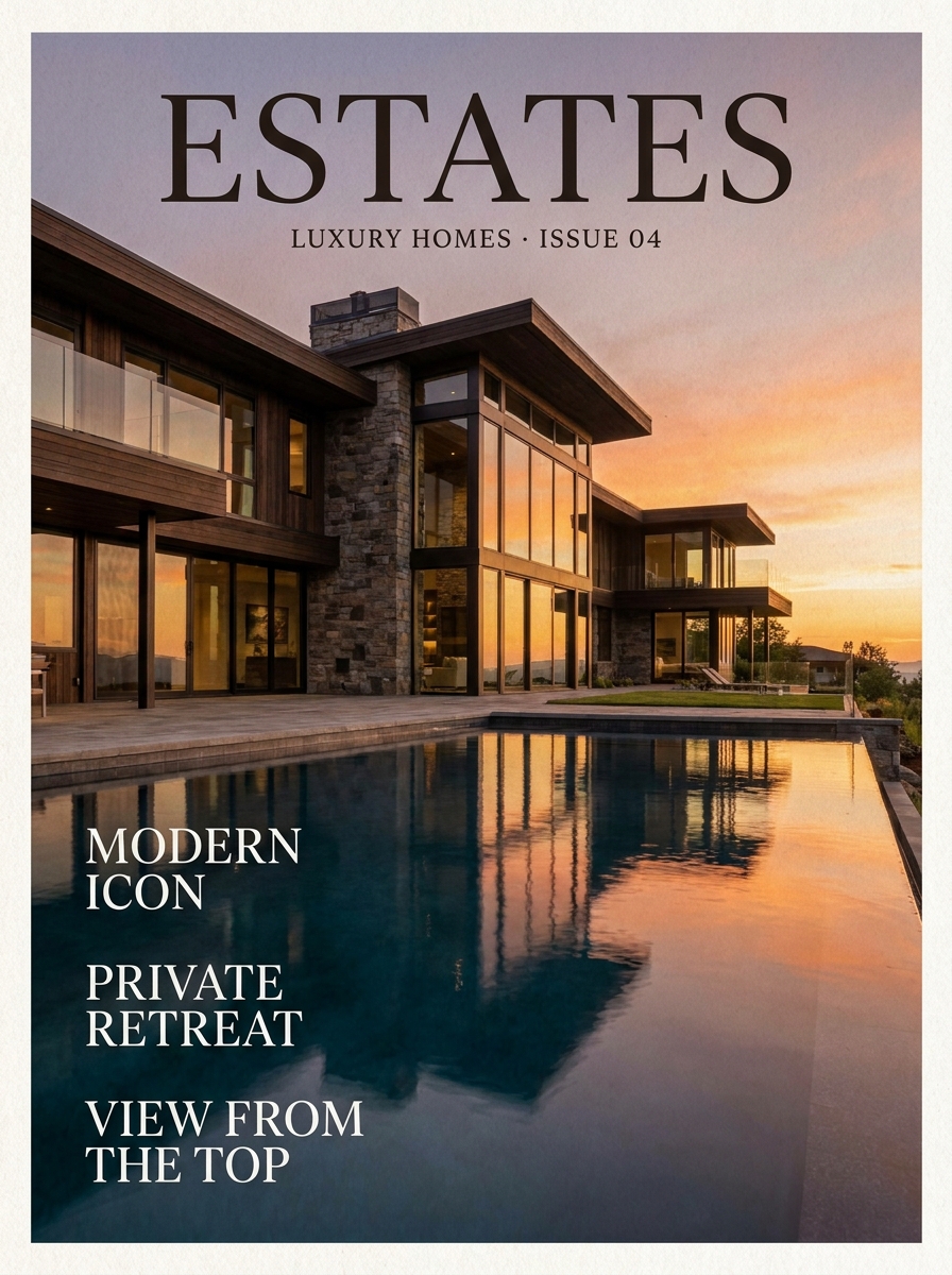 Luxury Listing Cover AI Real Estate Photo