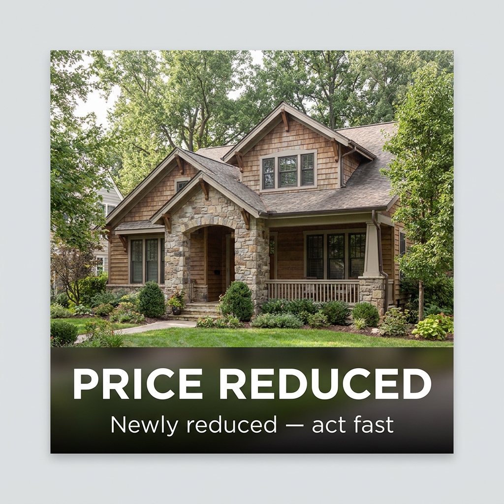 Price Reduced Announcement AI Template