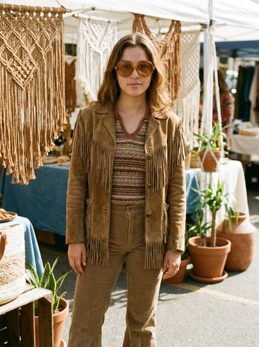 70s Aesthetic AI Photoshoot