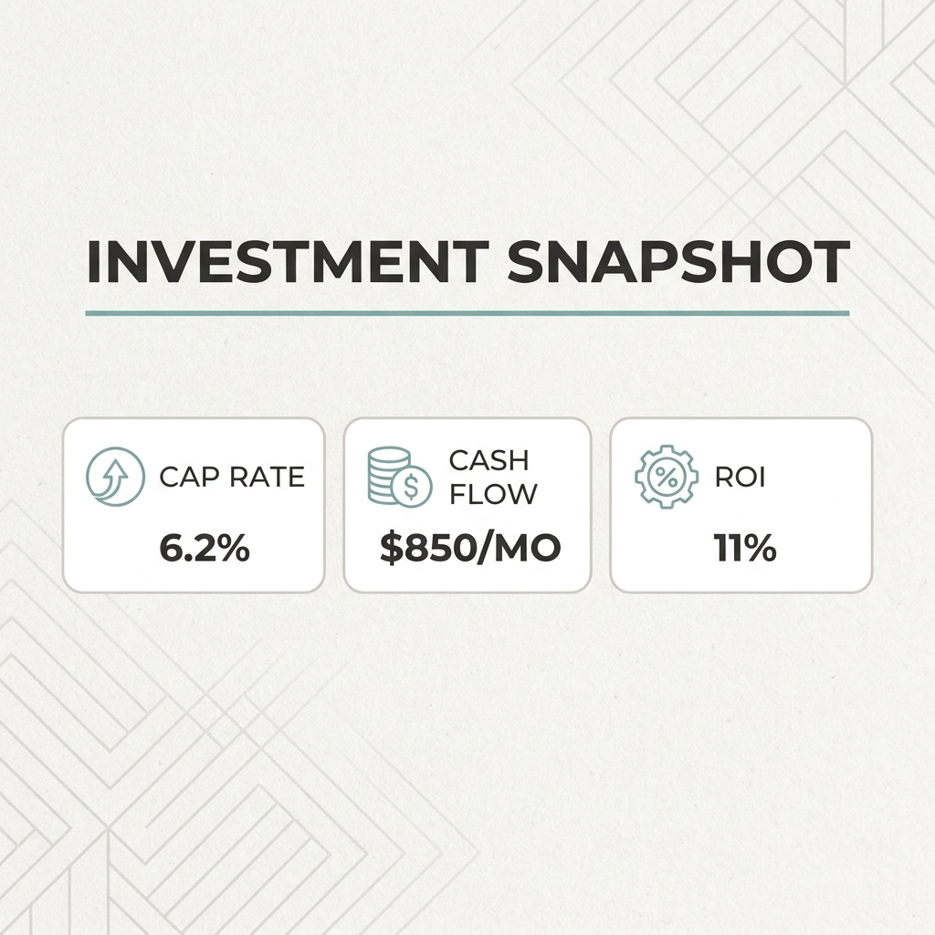 Investment Snapshot AI Real Estate Template