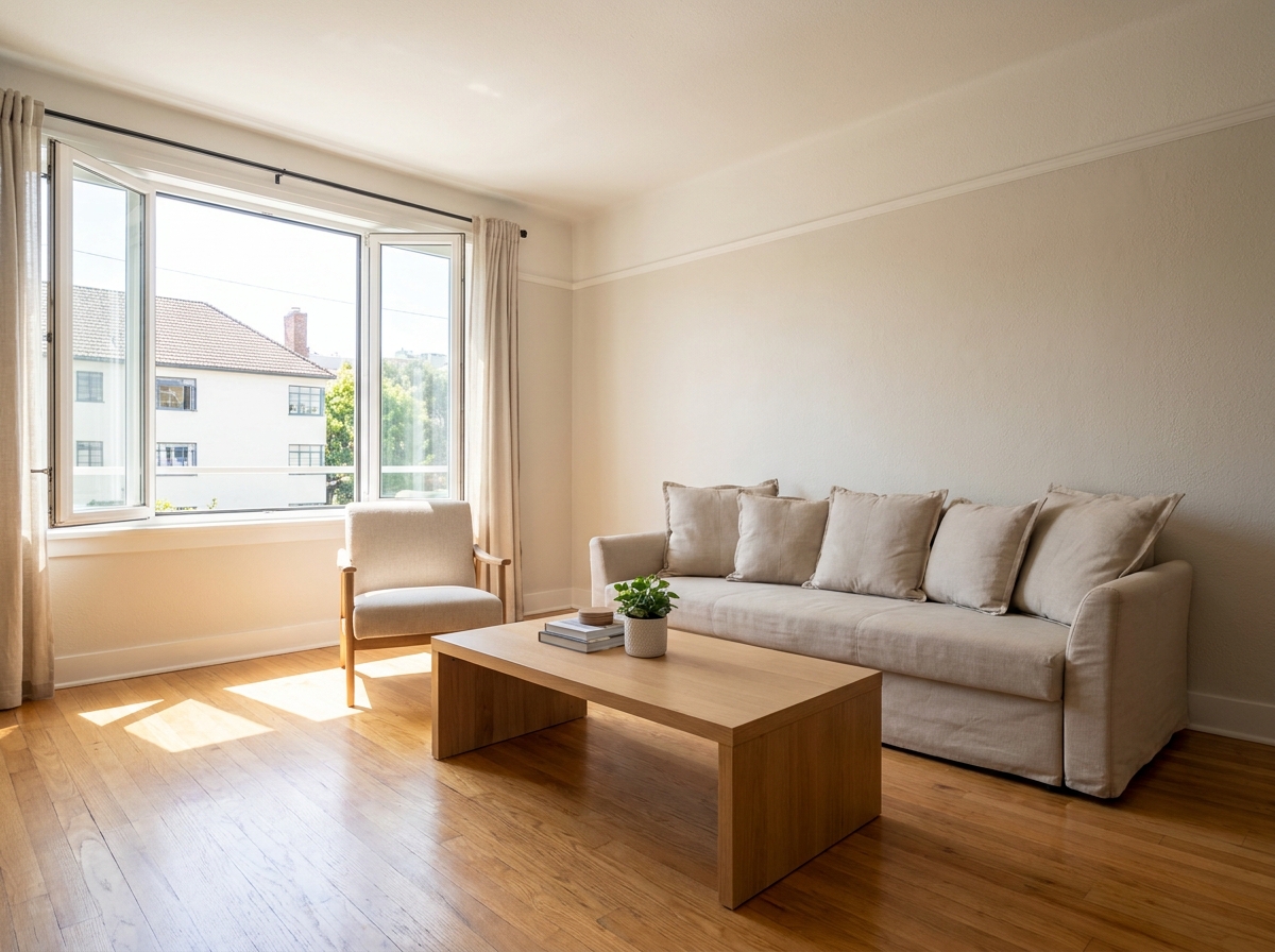 Declutter & Brighten AI Real Estate Photo