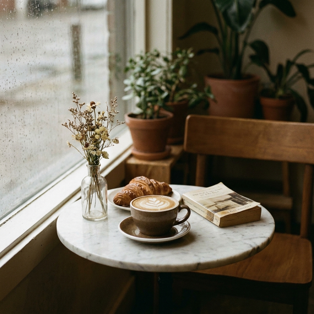 Cozy Café AI Food Photo