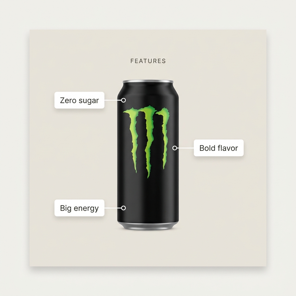 Feature Callout AI Product Photo