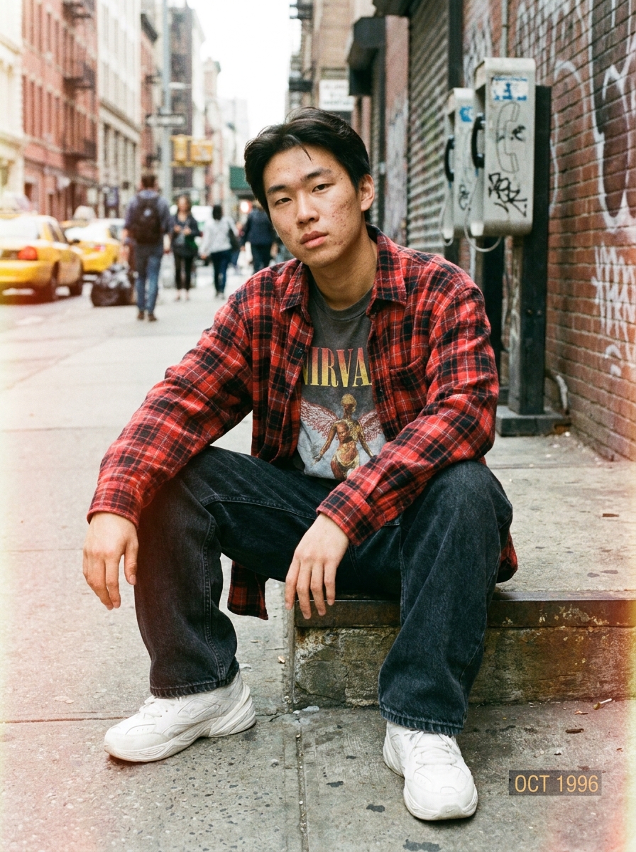 90s Aesthetic AI Photoshoot