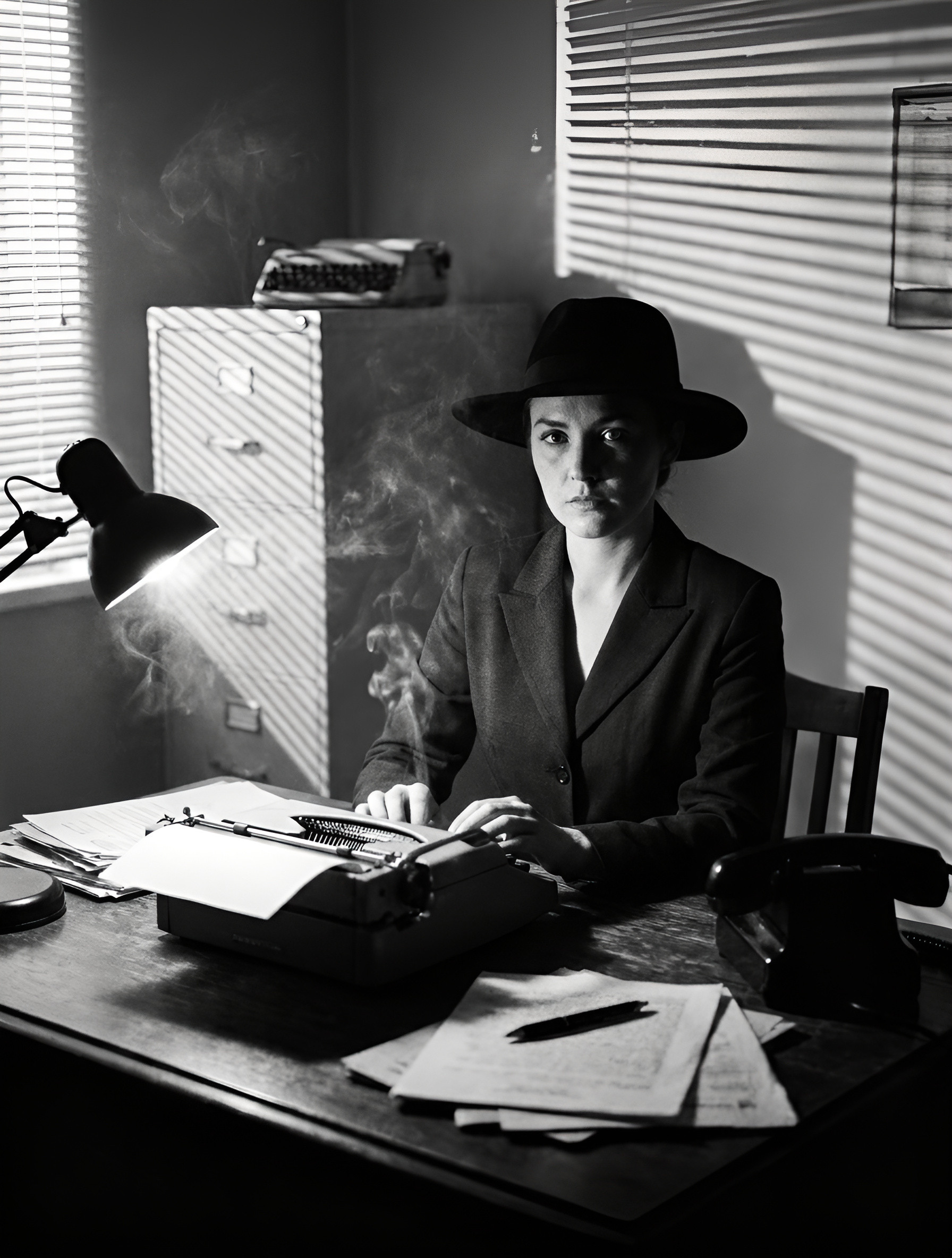 Film Noir AI Photoshoot