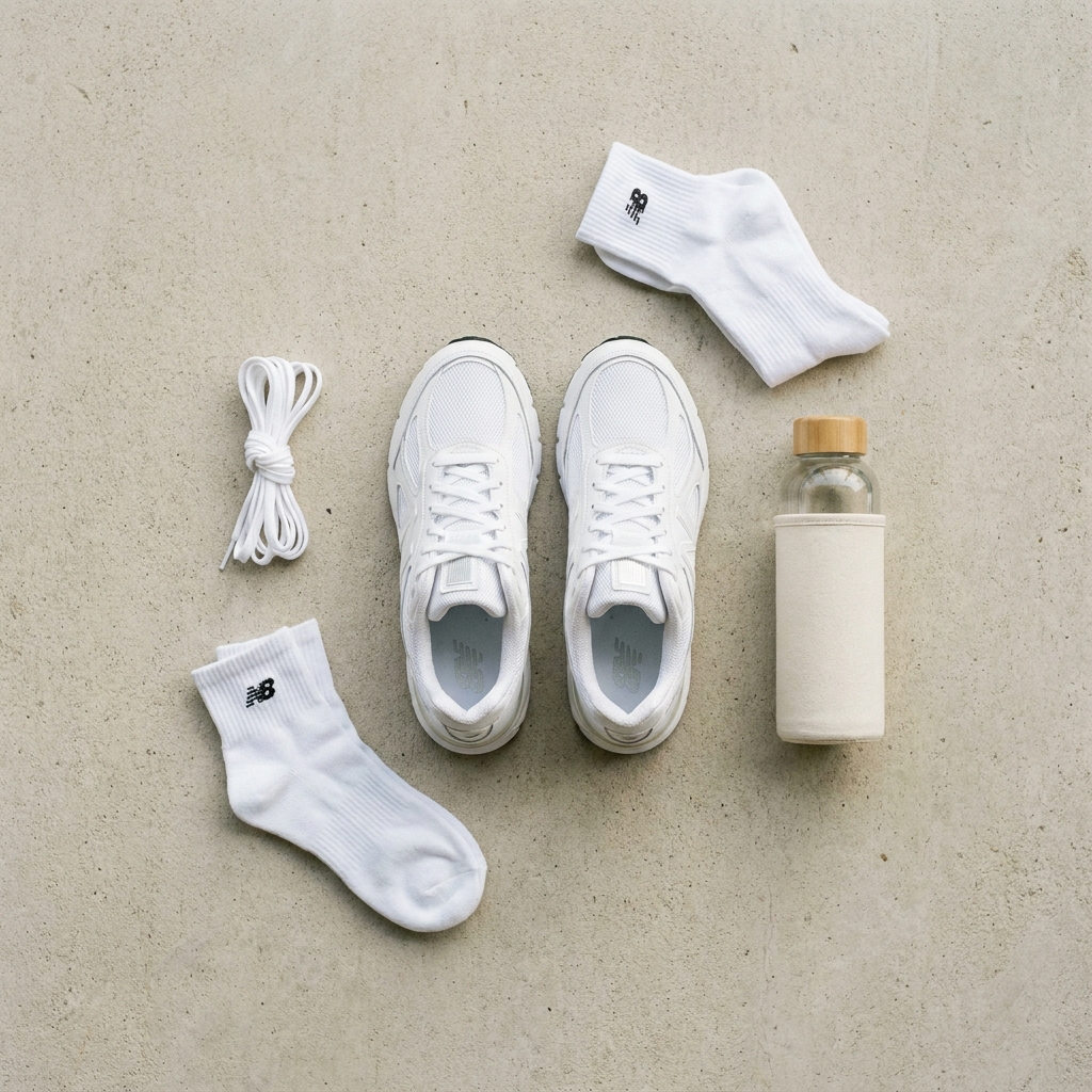 Flat-Lay Knolling AI Product Photo