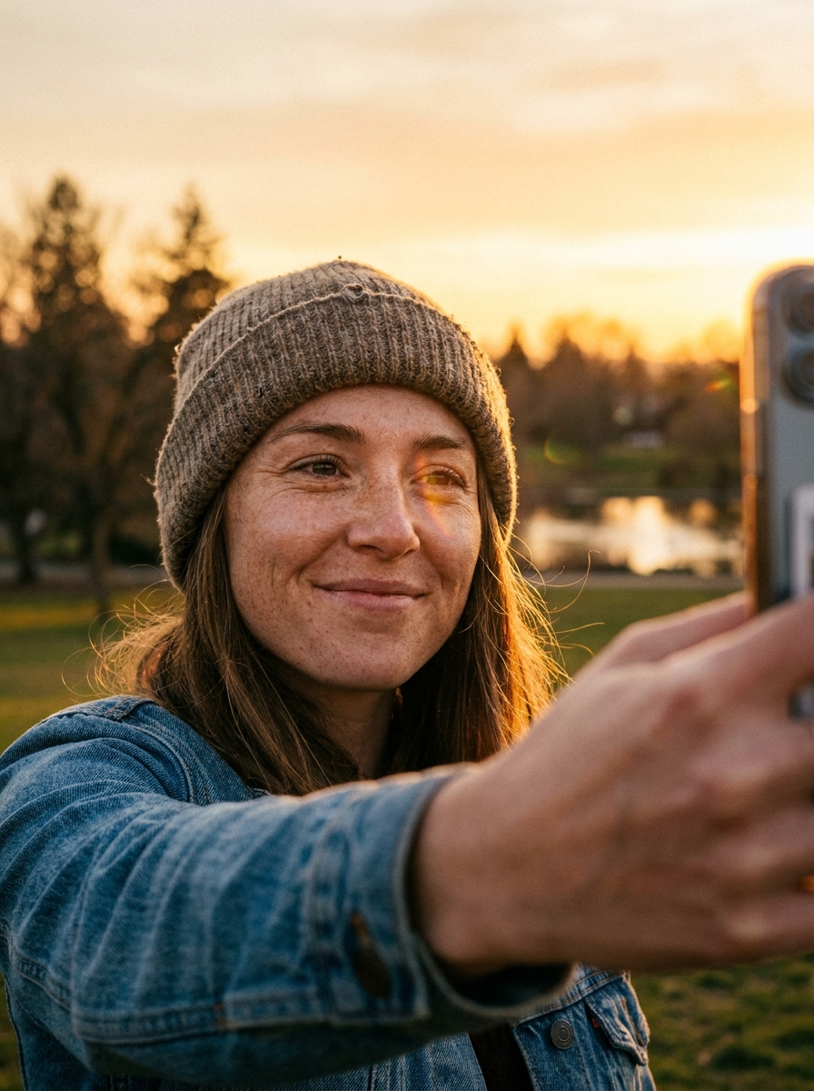 Golden Hour Selfie