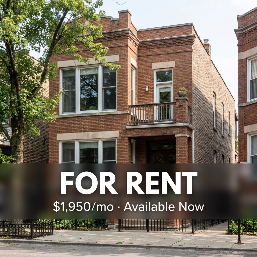 For Rent Announcement AI Real Estate Template
