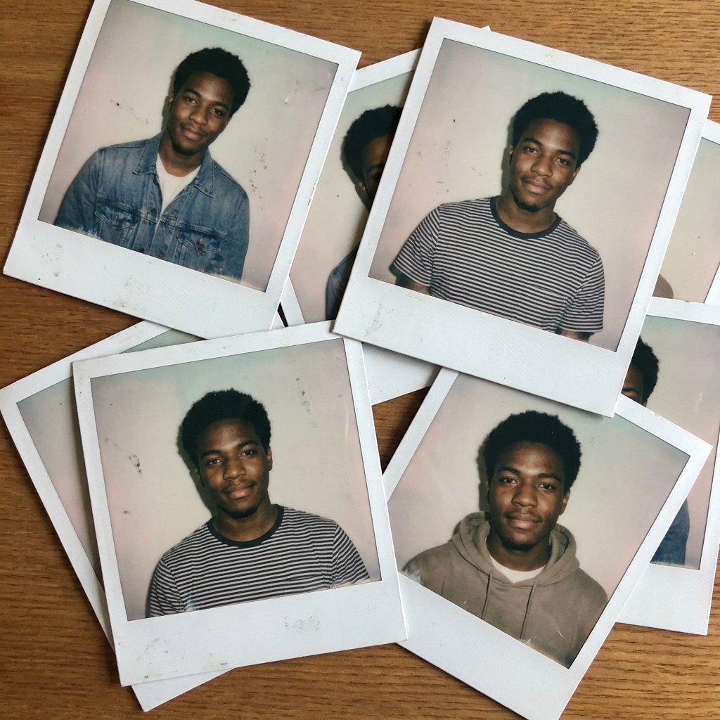 Polaroid Wall AI Photoshoot