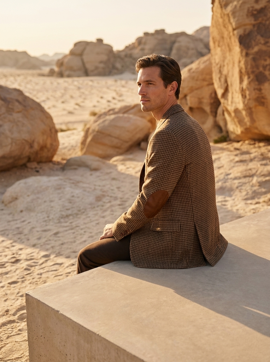Desert Golden Hour Editorial AI Photoshoot