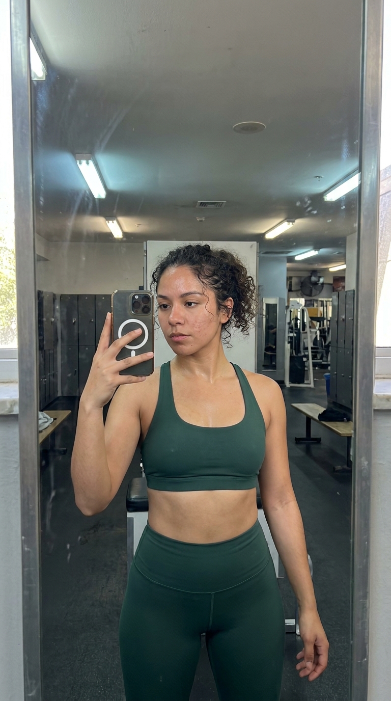 Gym Mirror Selfie