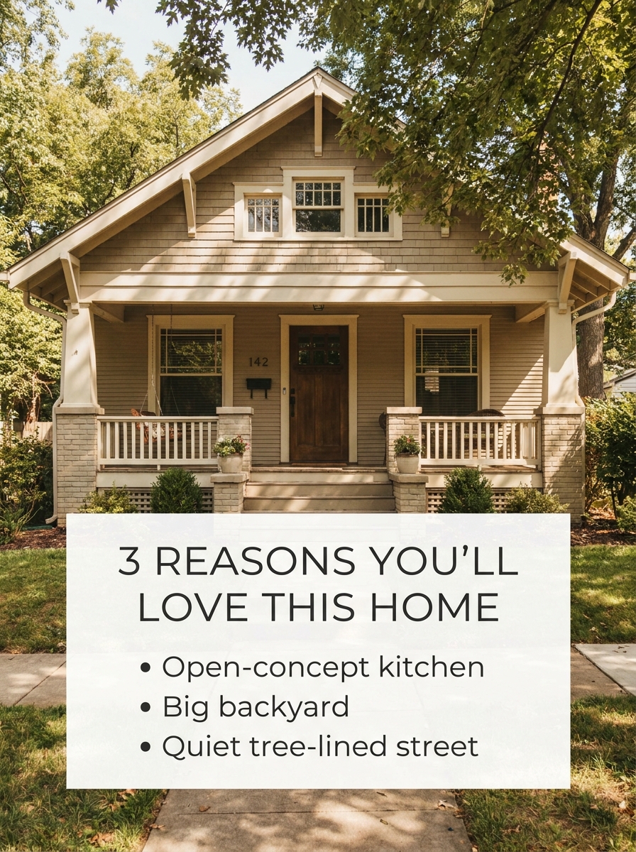 Reasons To Love This Home AI Template