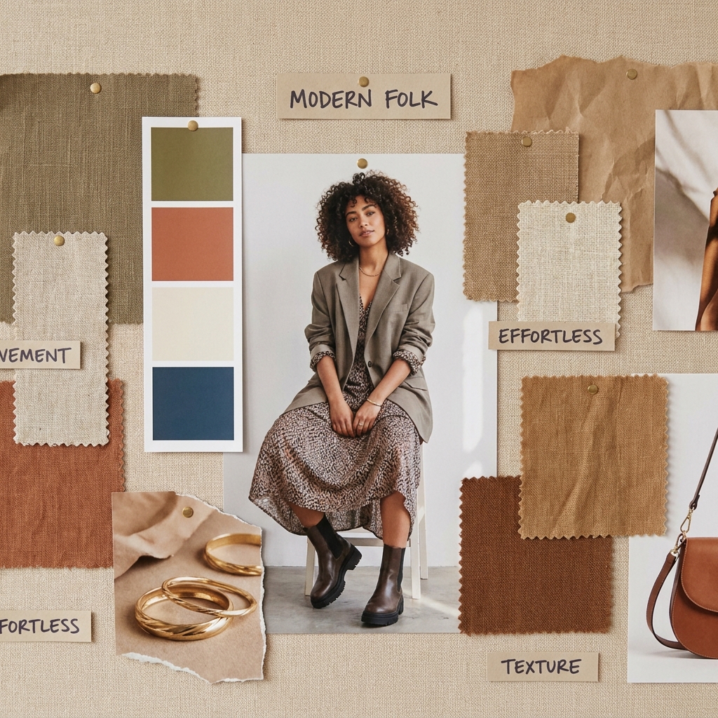 Mood Board AI Photoshoot