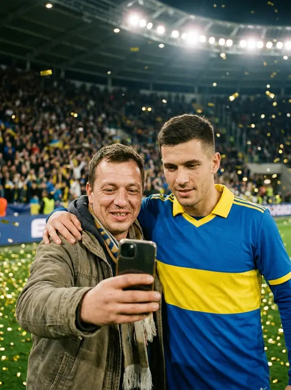 World Cup 2026 — Photo With a Football Star