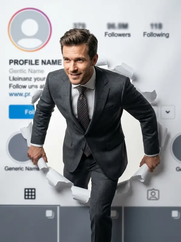 Profile Page Burst 3D AI Photoshoot
