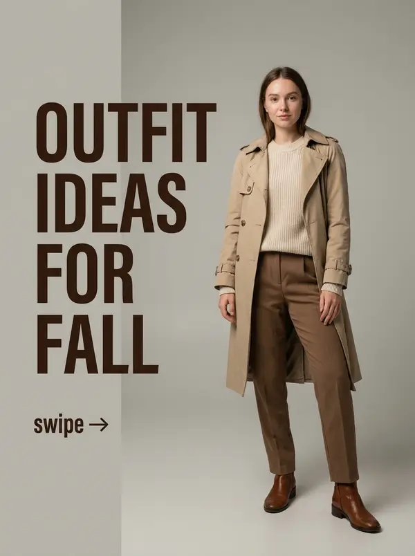 Outfit Ideas Carousel Cover AI Photoshoot