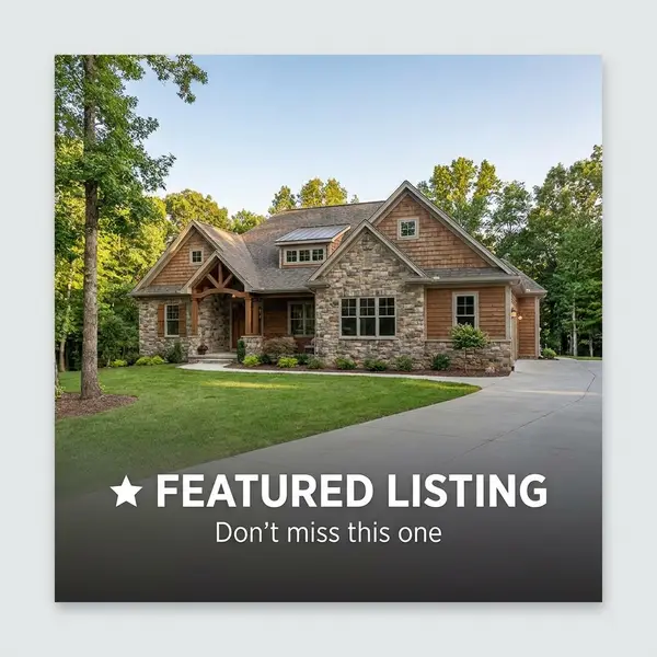 Featured Listing AI Real Estate Template