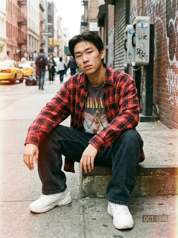 90s Aesthetic AI Photoshoot