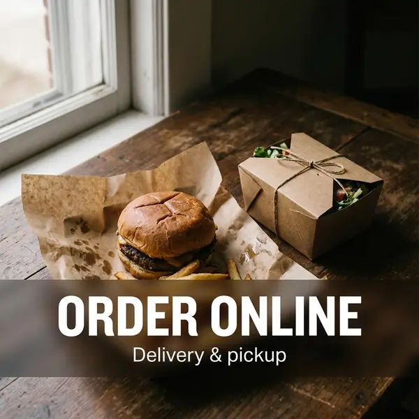 Order Online Promo AI Food Photo