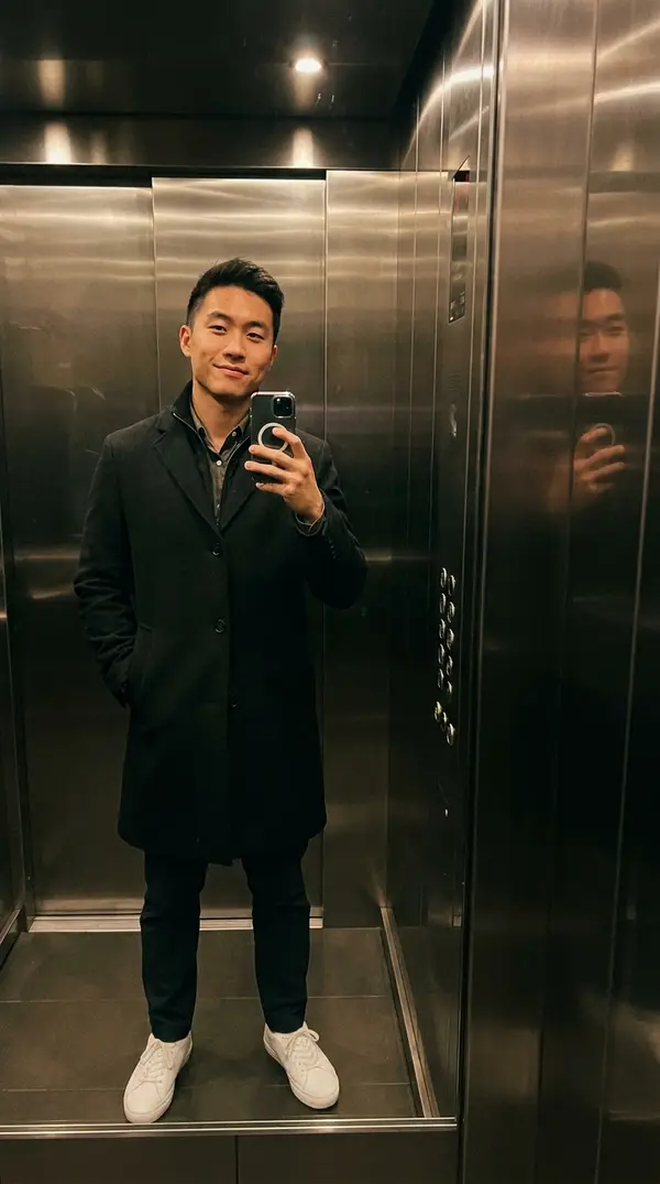 Elevator Mirror Selfie