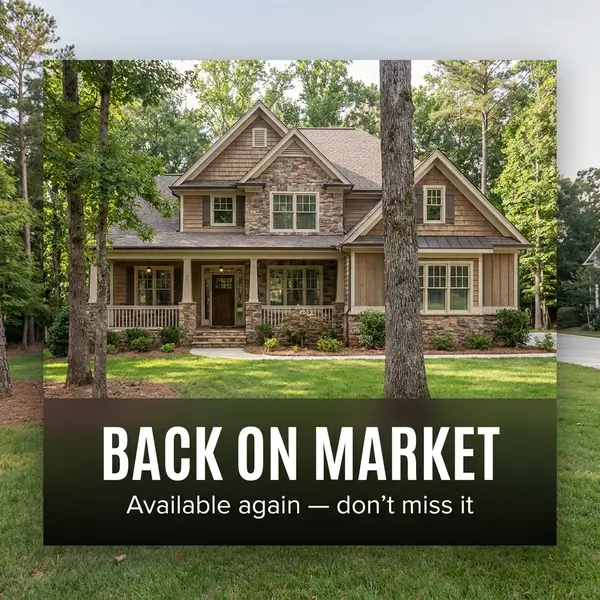 Back On Market Announcement AI Template