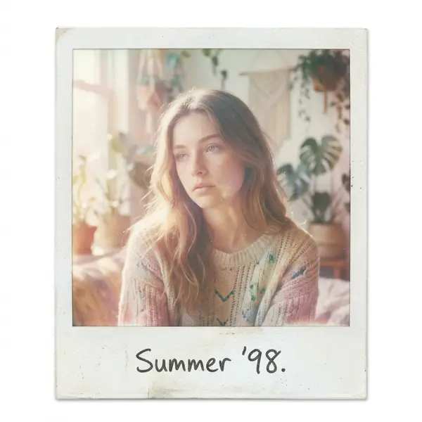 Polaroid Instant Aesthetic AI Photoshoot