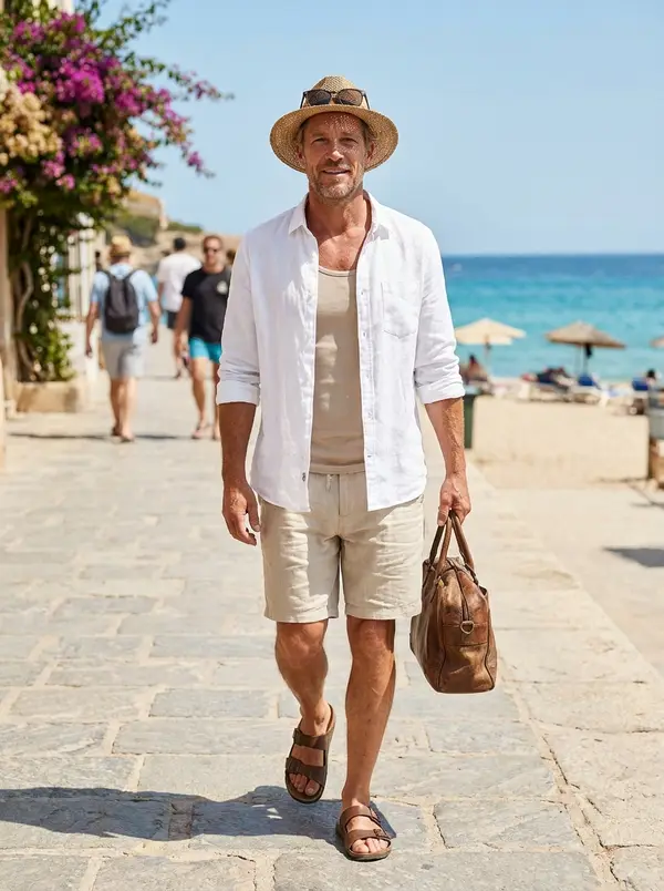 Summer by the Sea On-Model AI Product Photo