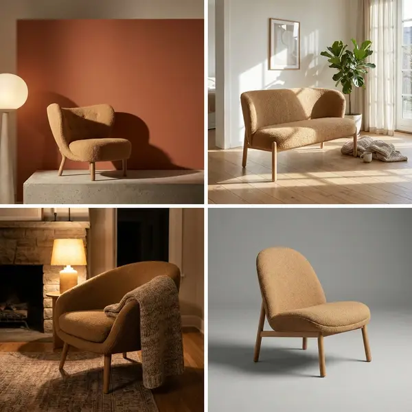 Furniture Lookbook 6-Shot AI Property Photo