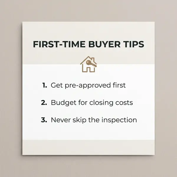 First-Time Buyer Tips AI Real Estate Template