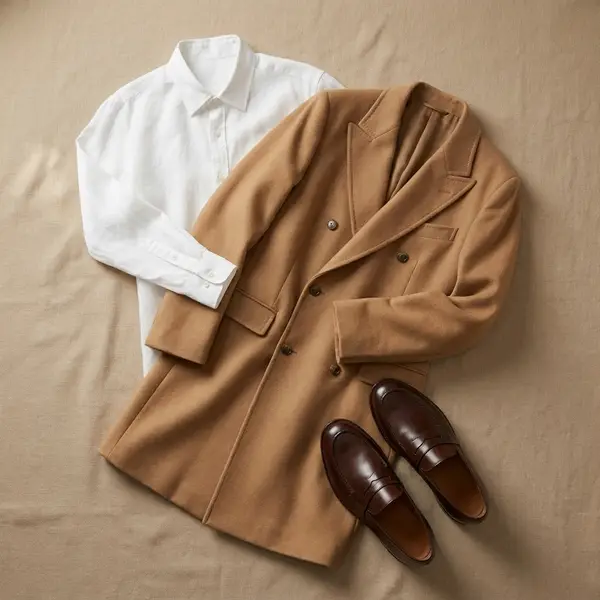 Capsule Color Story Flat Lay AI Photo