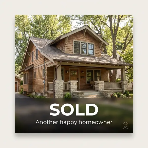 Just Sold Announcement AI Real Estate Template