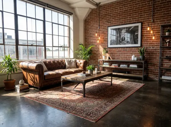 Industrial Virtual Staging AI Property Photo