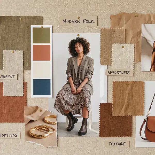 Mood Board AI Photoshoot