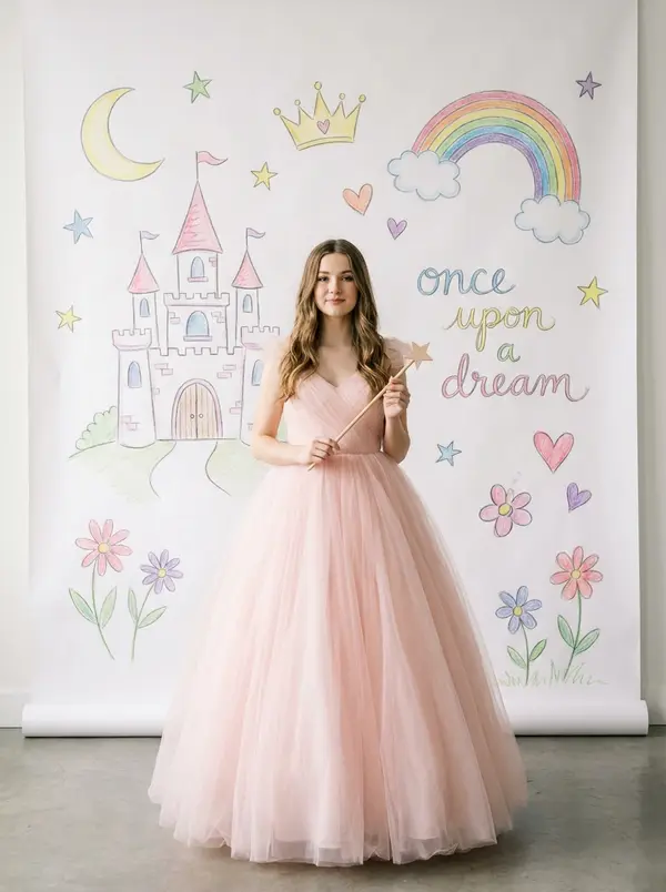 Once Upon a Dream Doodle AI Photoshoot