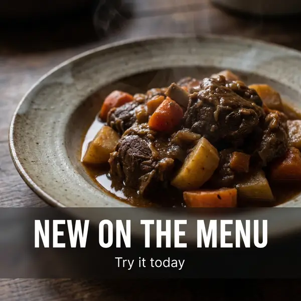 New on the Menu Restaurant AI Food Photo