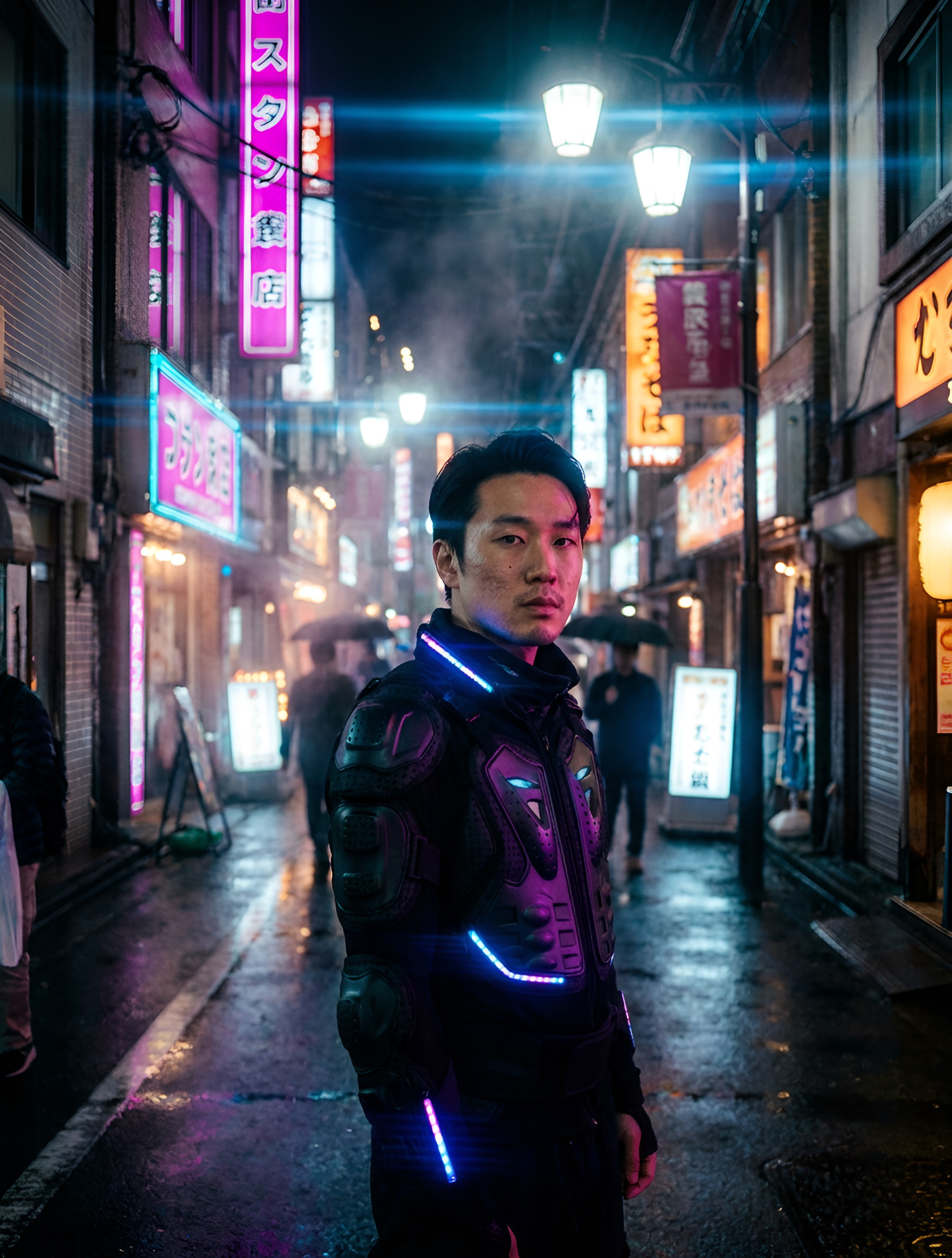 Cyberpunk AI Photoshoot