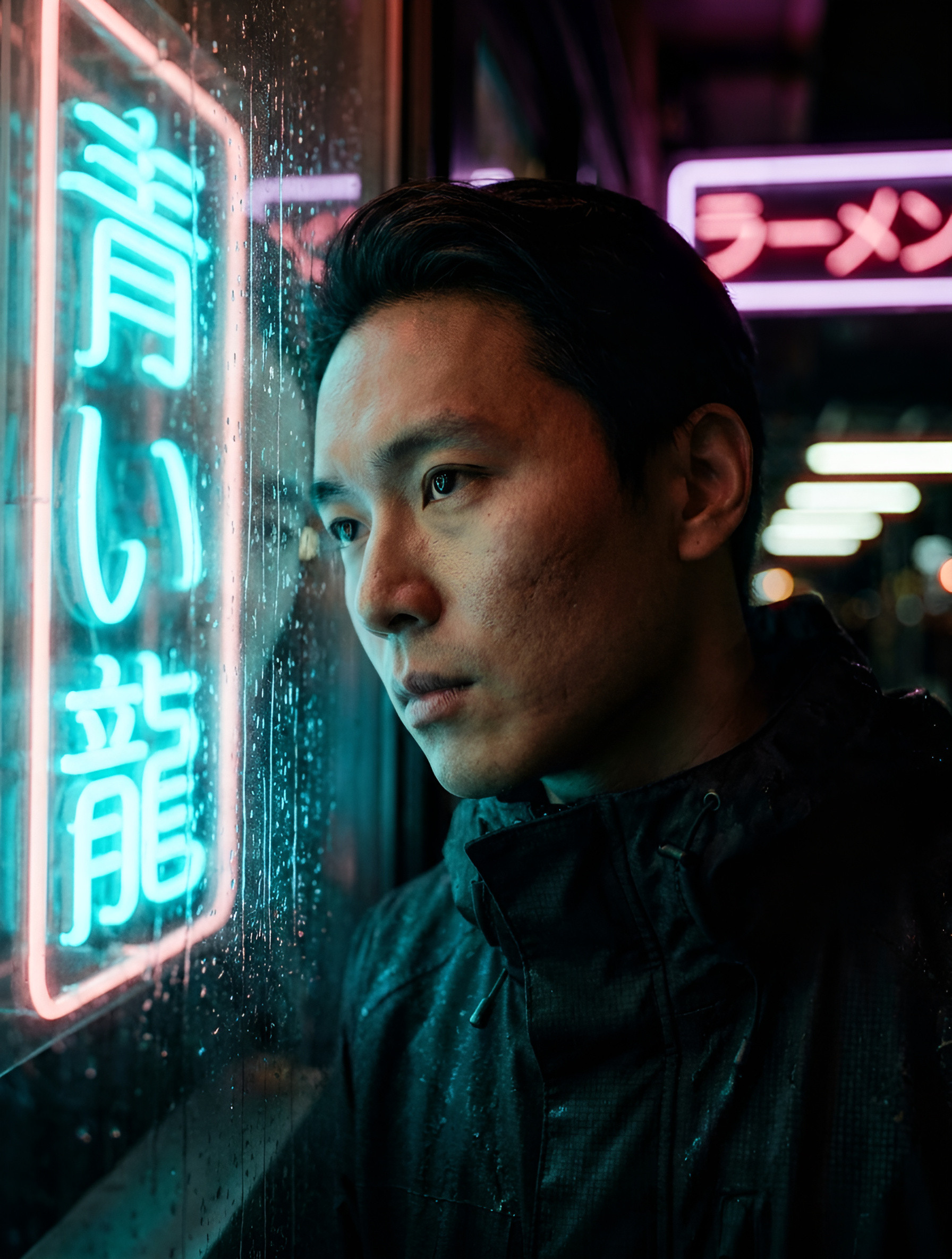 Cyberpunk AI Photoshoot